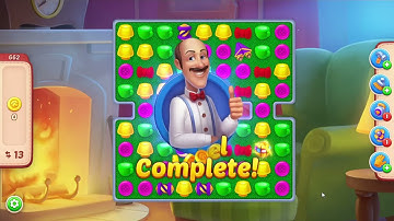 Homescapes wonderful Puzzle solving game play video | complete Level  660 -- 666 🏡🏡🏡 😍😍😍😍