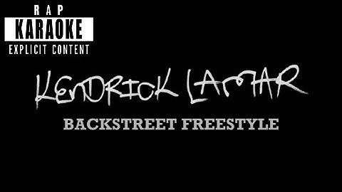Thumbnail of Kendrick Lamar - Backstreet Freestyle [Rap Karaoke]