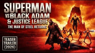 SUPERMAN VS BLACK ADAM | Teaser Trailer 2026 | The Man of Steel Returns |Concept