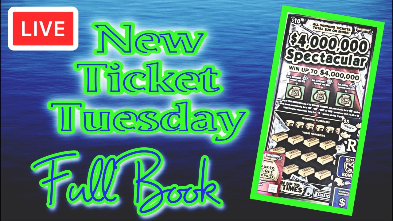 Download LIVE: Mass Lottery New Ticket Tuesday - Full $10 Book $4,000,000 Spectacular #NES22