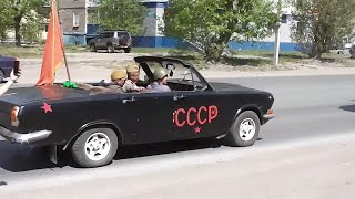 Автопробег в Омске в День Победы! (общая версия )