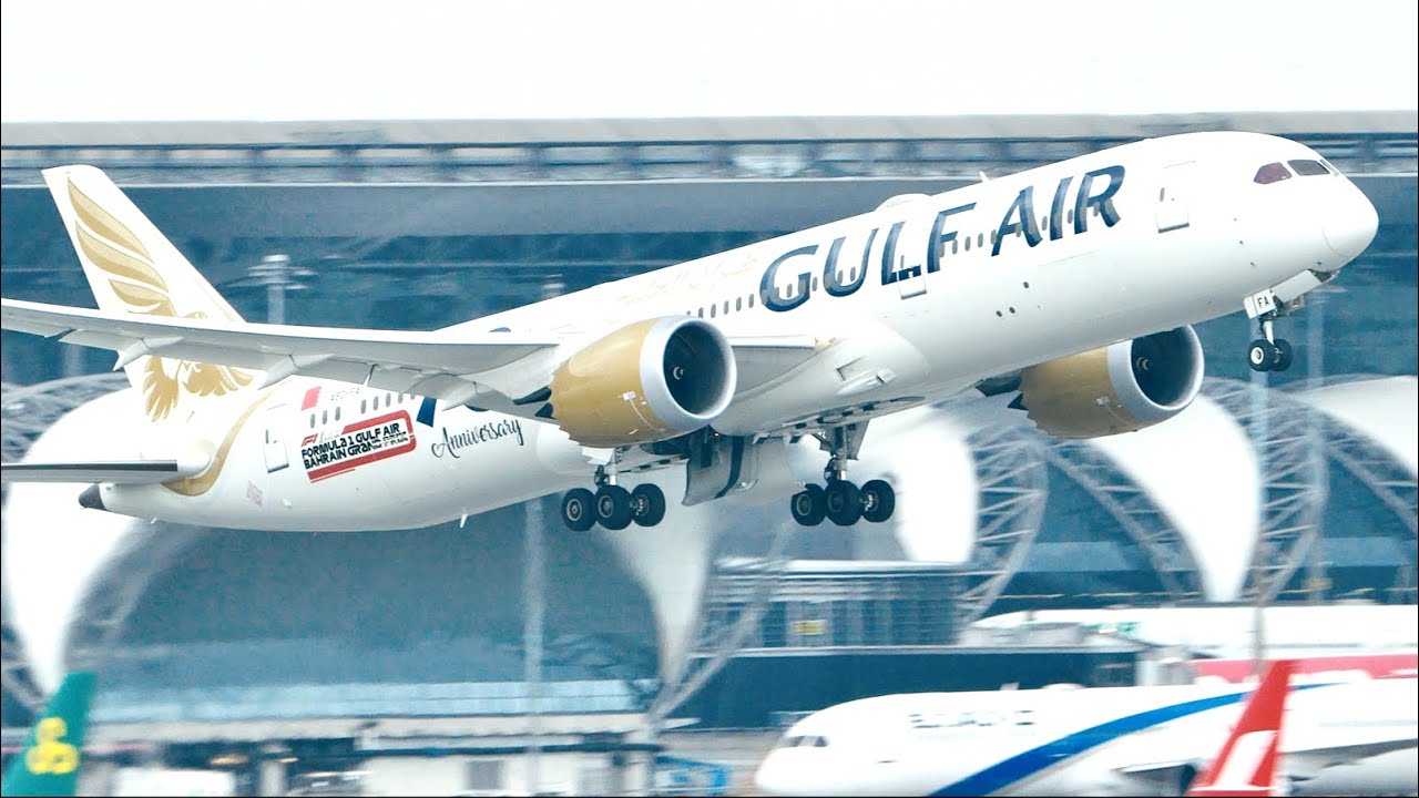 18 Takeoffs & Landings in 15 min / Bangkok Suvarnabhumi Airport Plane Spotting