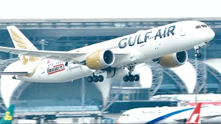 18 Takeoffs & Landings in 15 min / Bangkok Suvarnabhumi Airport Plane Spotting