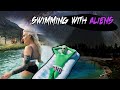 SWIMMING IN AREA 51! (UFO Hot Springs)