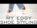 How to Style SHOES WITH JEANS my edgy way / Women's Footwear / Best Shoes / Emily Wheatley