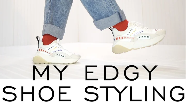 How to Style SHOES WITH JEANS my edgy way / Women'...