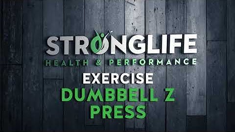 How to do the dumbbell Z press? | Video & Exercise Guide by Online Fitness Trainer Australia