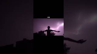 amazing weather look at night 12.00 clock time my favorite weather 🎼🍁🤍⚡️🎀🙌