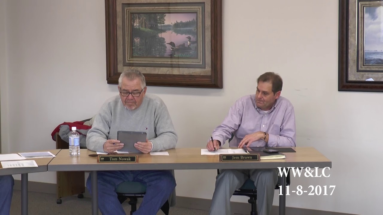 wisconsin rapids water works lighting commission 11 8 17 youtube water works and lighting wisconsin rapids
