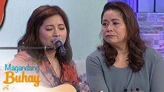 Magandang Buhay: Moira sings for her mom chords