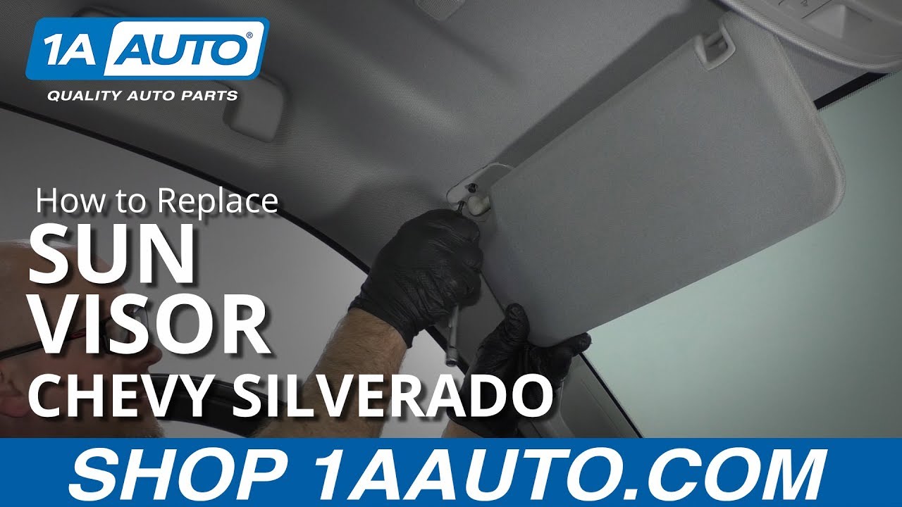 How to Replace Sun Visor 2014-19 Chevy Silverado | 1A Auto