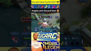 angela and alucard😍 || best build damage alucard 💪🔥2021 ||#moonton #mobilelegends #mlbb screenshot 1