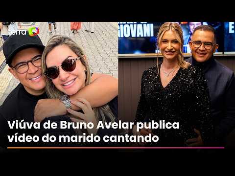 Bruno Avelar's widow posts video of her husband and leaves a message