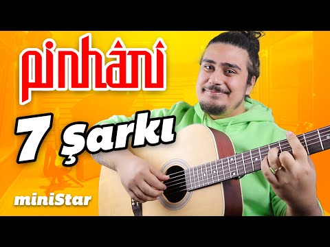 ÇOK KOLAY 7 Farklı Pinhani Şarkısı Gitar Dersi \