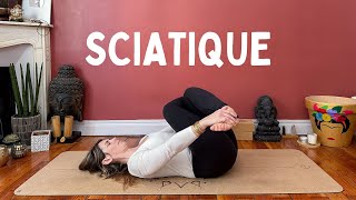Soulage les douleurs sciatiques avec routine de Yoga de 5 minutes des hanches et du bas du dos