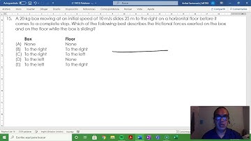 2.1-15 Force of Friction Exerted ON a Box and BY the Box
