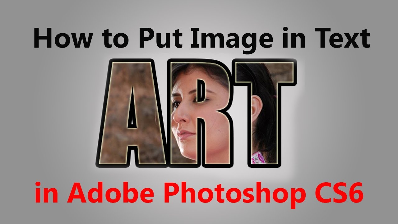 Creative Text Design: How to Put an Image Inside Text in Photoshop ...