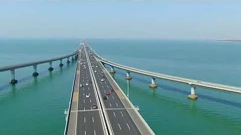 青岛胶州湾跨海大桥的五一劳动节 - 天天要闻