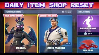Fortnite - Daily Item Shop Reset October 1St New Skins And Emotes - Live Countdown