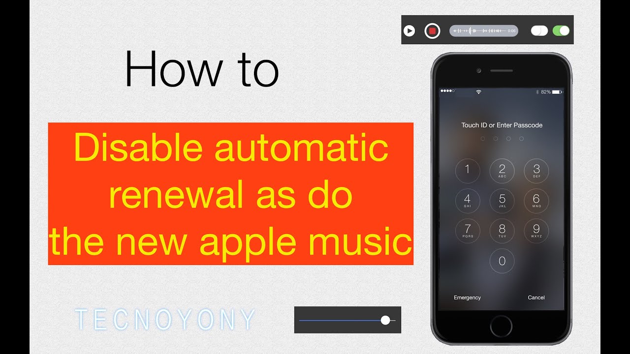 How To Turn Off Automatic Renewal Apple Music