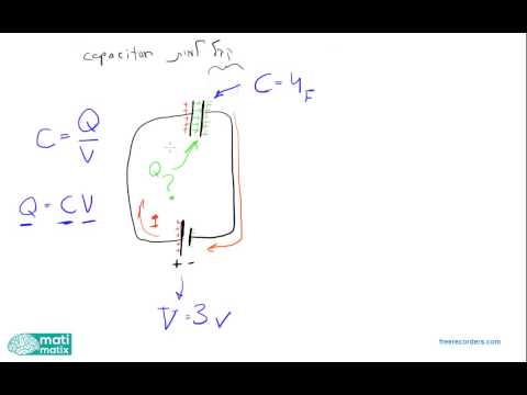 וִידֵאוֹ: איך לחשב את הקיבול של קבל?