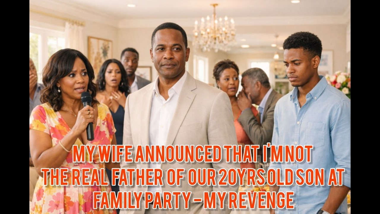 My Wife Announced That I'm Not The Real Father Of Our 20yrs Old Son At Family Party - My Revenge