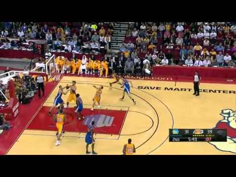 Kobe Bryant full highlights in NBA preseason game vs Golden State Warriors