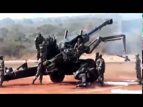 SWEDISH BOFORS HAUBITZ INDIA DEMONSTRATION