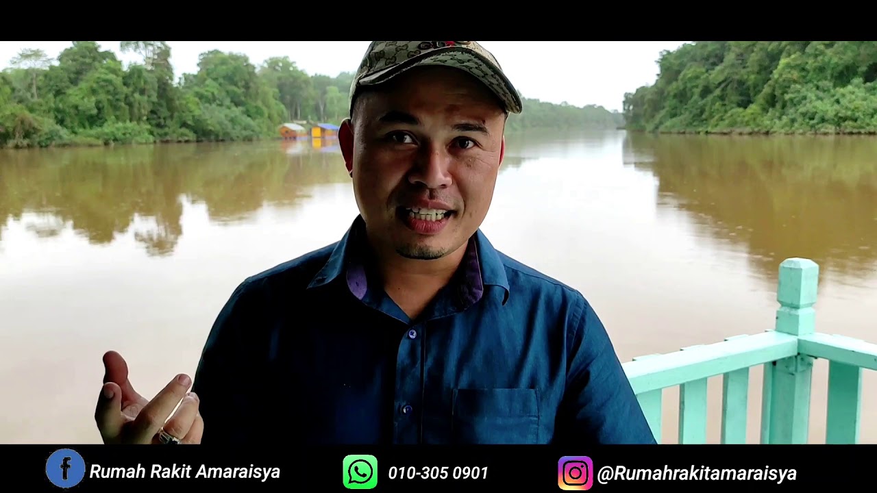 Rumah Rakit terbaik!!!! Rakit AMARAISYA KUALA ROMPIN, PAHANG ️ ️ ️ ...