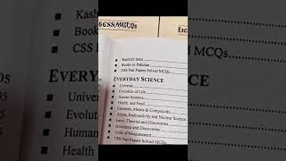 CSS 2027 MCQ Based Preliminary Test (Screening Test) Guide (MPT) by World Times. #csspreparation