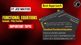 Solve PYQs like Toppers: Functional Equation