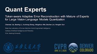 Quant Experts CVPR 2026