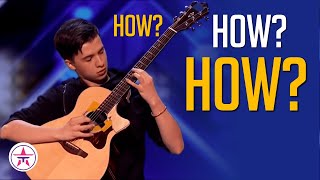 CRAZY 18 Year Old Guitarist MURDERS His Guitar on America39s Got Talent