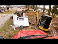 Full Clean Up - Concrete Demo at Abandoned Trailer Court