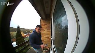 Amazon delivery driver caught stealing