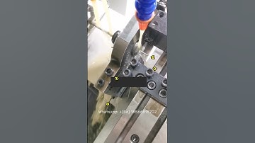 How to process the slim S.S workpiece by Smartlathe SL-25 with follow rest deivce | CNC smartlathe