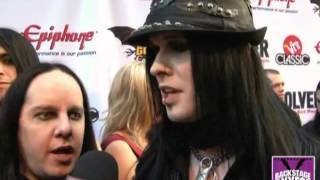 BackstageAxxess interviews the Murderolls at the 2011 Golden God Awards.