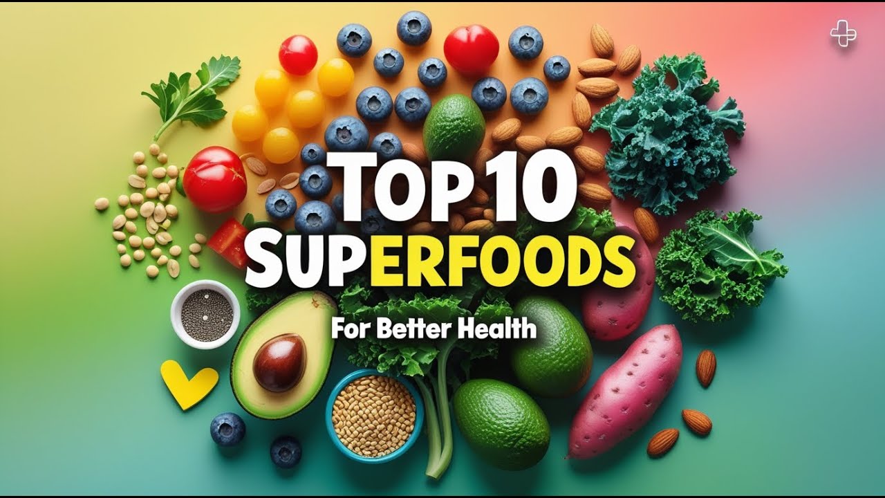 Top 10 Superfoods to Eat for Better Health - YouTube