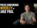 Tyron Woodley / Jake Paul Press Conference