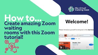 Create amazing Zoom waiting rooms with this Zoom tutorial! screenshot 3