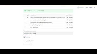 Built a Streamlit-powered AI assistant for exploring CSV & Excel files with natural language!