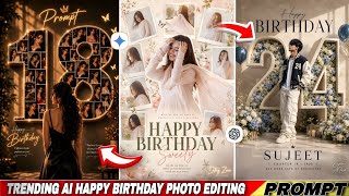 Trending AI Happy Birthday Photo Editing | ChatGPT Happy Birthday Photo Editing | Prompt screenshot 4