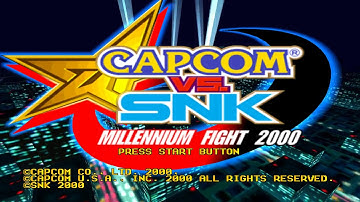 Capcom vs. SNK: Millennium Fight 2000 Sega Dreamcast Intro