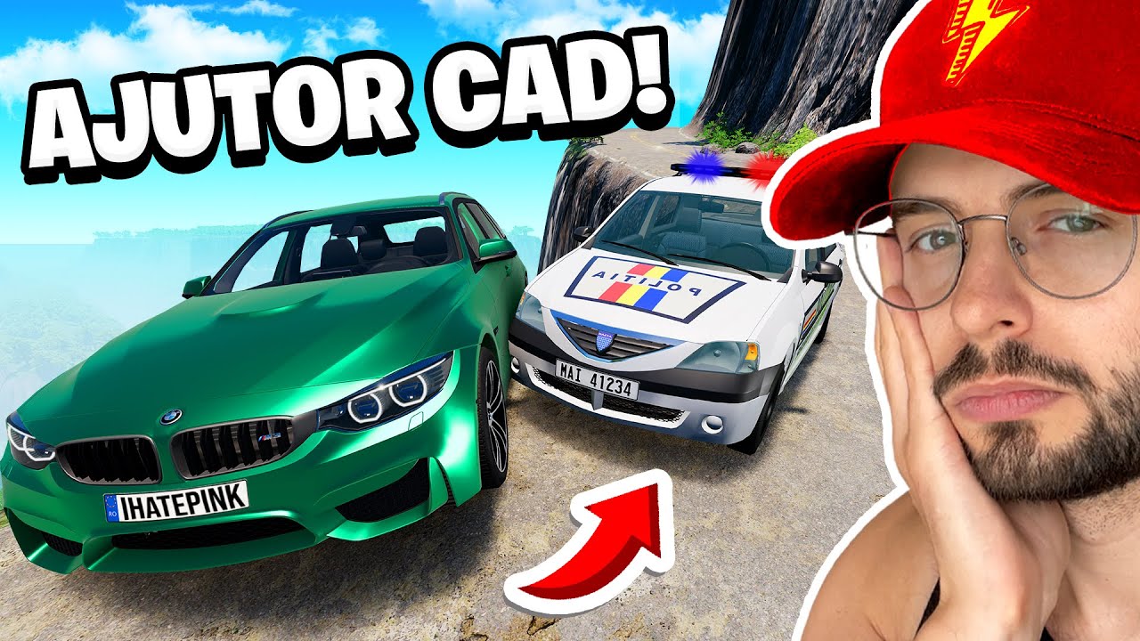 FUGIM DE POLITIE! Ce masina e TOP? (BeamNG.drive MODAT)