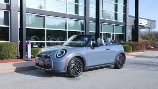 New 2025 Mini Cooper S Convertible Iconic In Copper Grey Metallic