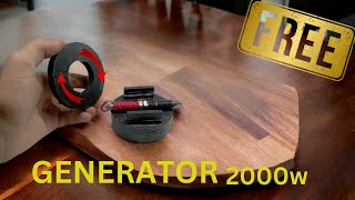 Build a Free Electricity Generator with 3 Round Magnets and Coil! [DIY] by Mr energy  761 views 2 weeks ago 11 minutes, 20 seconds