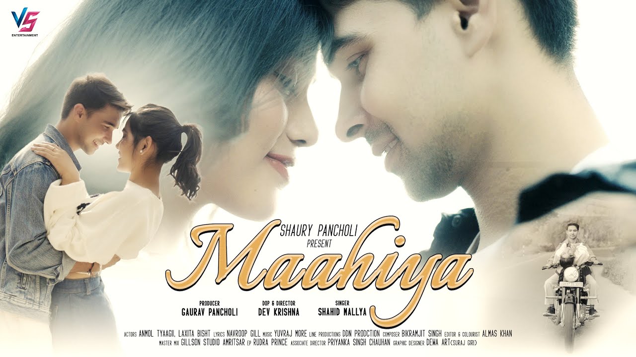 Maahiya | New Bollywood Romantic Song | Shahid Mallya | @vsentertainmentt