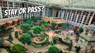 Inside Gaylord Texan Massive Atrium Resort Stay