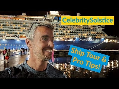 Vídeo: Celebrity Solstice Cruise Ship Zones exteriors
