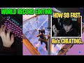 This INHUMAN Does 338 Edits in 38 Seconds with Handcam *WORLD RECORD* Faster Than Raider464 & Ryft..